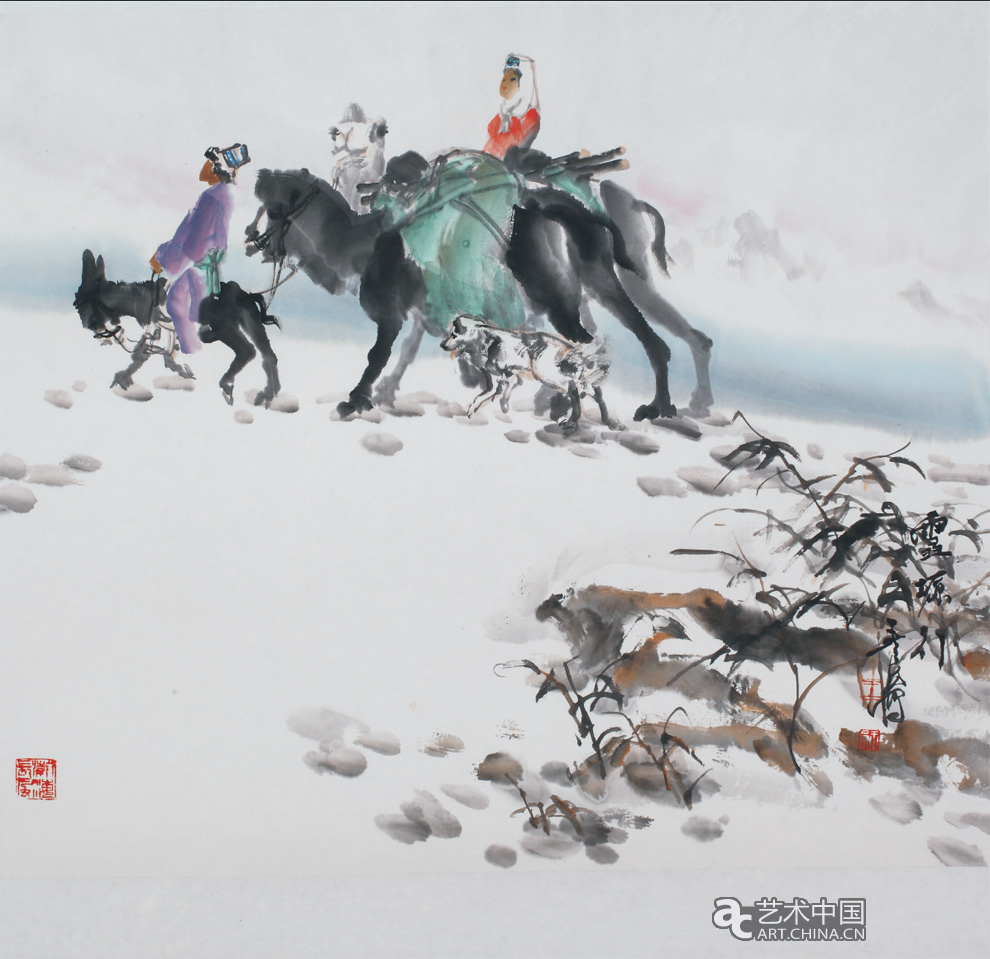 中国当代六人绘画作品展,杜大恺,刘巨德,王玉良,卢新华,林学明,张国兴,王镛,徐虹,中国驻秘鲁大使馆